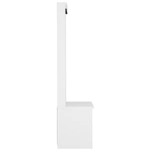 Předsíňový strom SANDNES bílá 87x40x159,5cm Borovicový masiv - obrázek 6