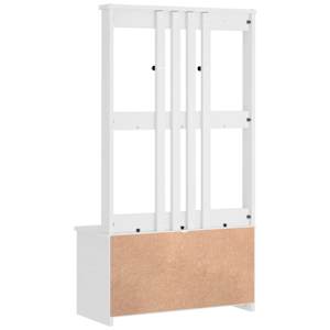 Předsíňový strom SANDNES bílá 87x40x159,5cm Borovicový masiv - obrázek 7