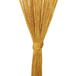 String Curtains 2 ks Gold 100x250 cm - obrázek 7