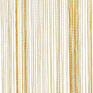 String Curtains 2 ks Gold 100x250 cm - obrázek 8