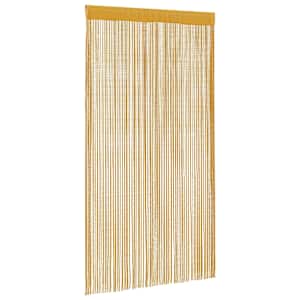 vidaXL Κουρτίνες String 2 τεμάχια Χρυσό 140x250 cm