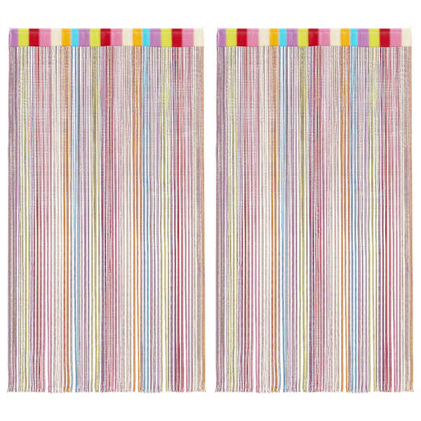 vidaXL n&ouml;&ouml;rkardinad 2 tk, mitmev&auml;rviline, 100x250 cm