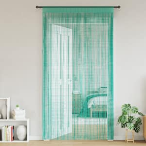 vidaXL n&ouml;&ouml;rkardinad 2 tk t&uuml;rkiissinised 100 x 250 cm