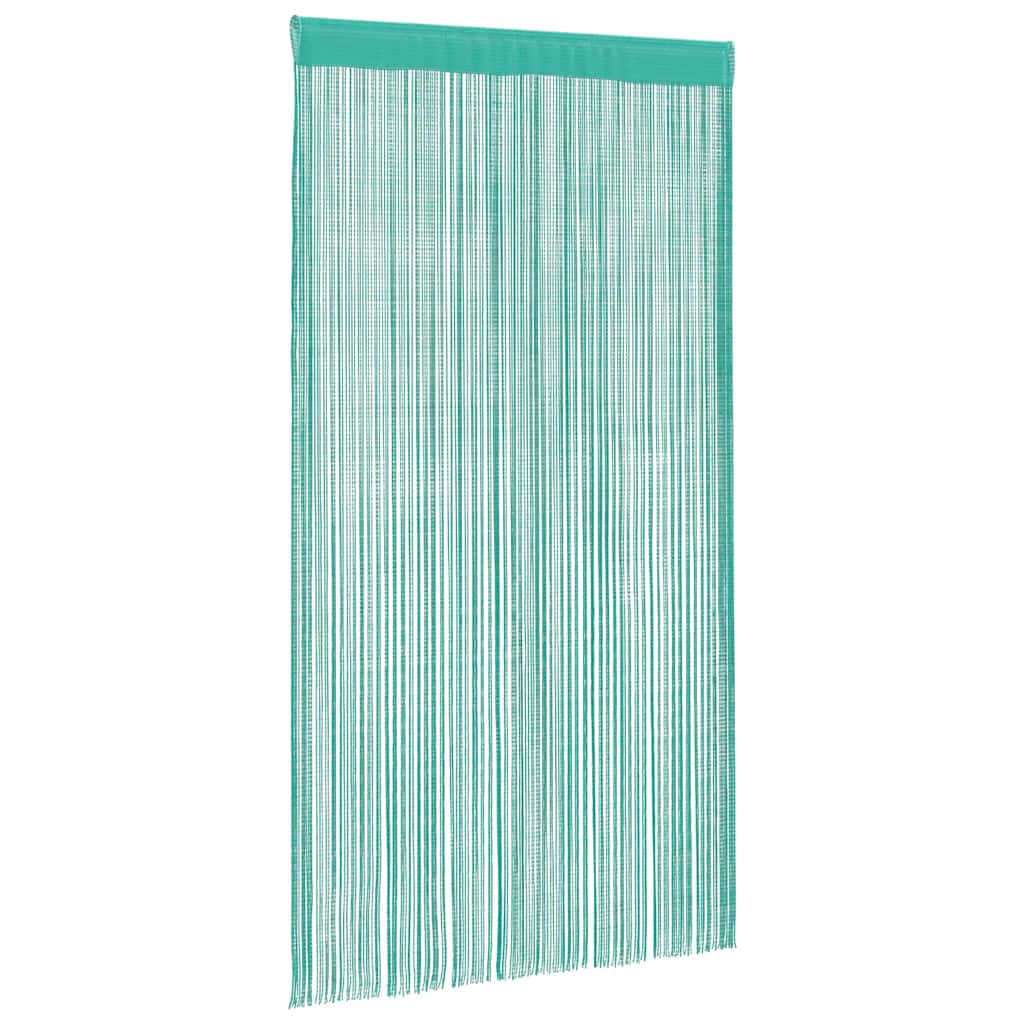 vidaXL Perdele șir 2 buc Turcoaz 140x250 cm