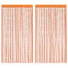 vidaXL n&ouml;&ouml;rkardinad 2 tk, oranžid, 100 x 250 cm