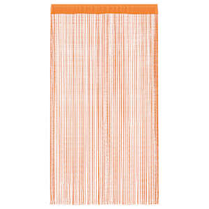 Provázkové záclony 2 ks oranžová 140x250 cm - obrázek 4