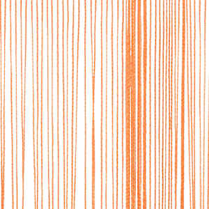 Provázkové záclony 2 ks oranžová 140x250 cm - obrázek 8
