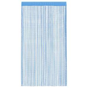 Provázkové záclony 2 ks světle modrá 100x250 cm - obrázek 4