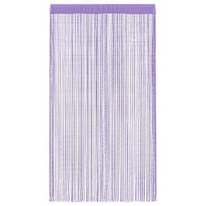 Provázkové záclony 2 ks Fialová 140x250 cm - obrázek 4
