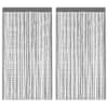 vidaXL n&ouml;&ouml;rkardinad 2 tk, antratsiithall, 100 x 250 cm