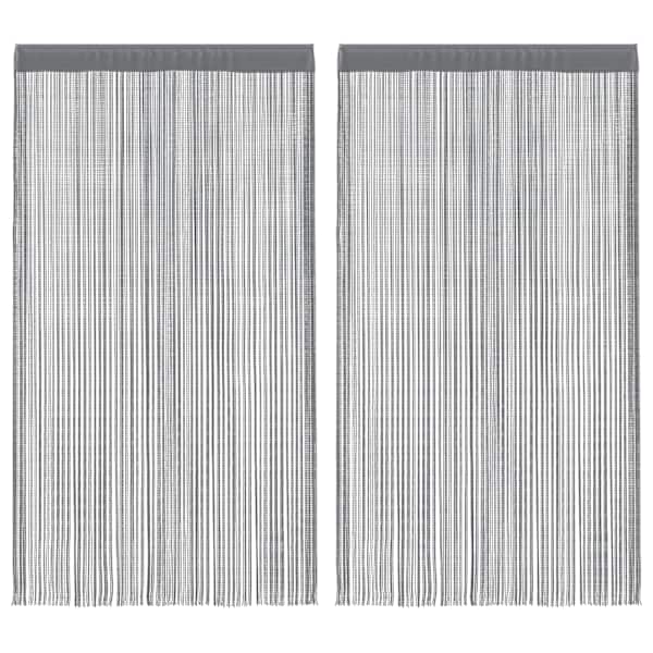 vidaXL n&ouml;&ouml;rkardinad 2 tk, antratsiithall, 140 x 250 cm