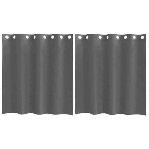 vidaXL r&otilde;ngastihendiga kardinad 2 tk Tumehall 140x140 cm