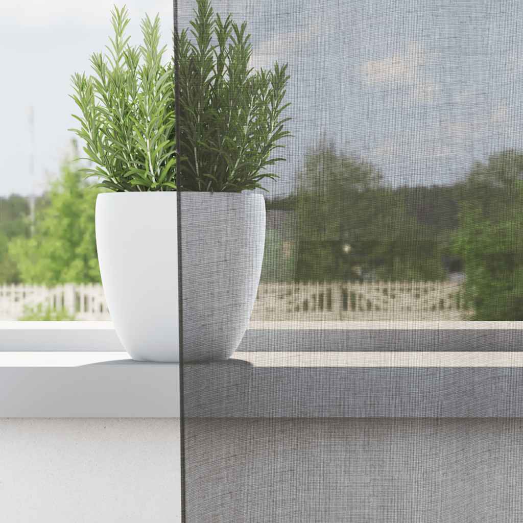 vidaXL Voálové závesy s priechodkami 2 ks tmavosivé 140x225 cm