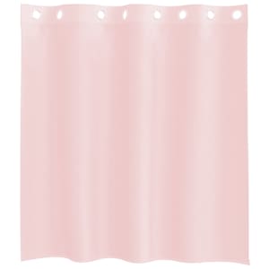 Voálové záclony s průchodkami 2 ks Světle růžová 140x140 cm - obrázek 4