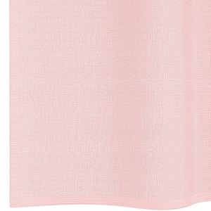 Voálové záclony s průchodkami 2 ks Světle růžová 140x140 cm - obrázek 6