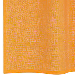 Voálové záclony s průchodkami 2 ks Oranžová 140x140 cm - obrázek 6