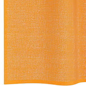 Voálové záclony s průchodkami 2 ks Oranžová 140x175 cm - obrázek 6
