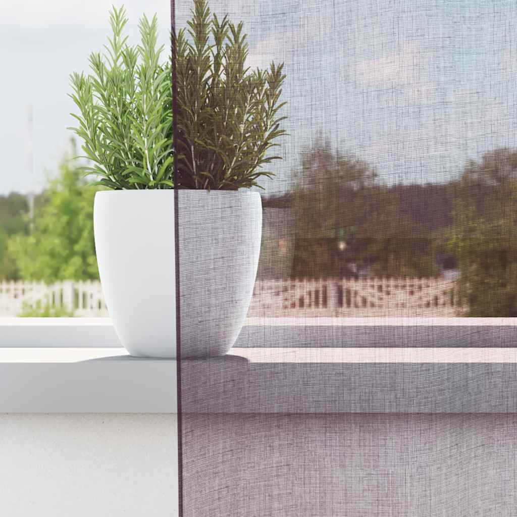 vidaXL Voileeverhot läpiviennillä 2 kpl purppura 140x300 cm