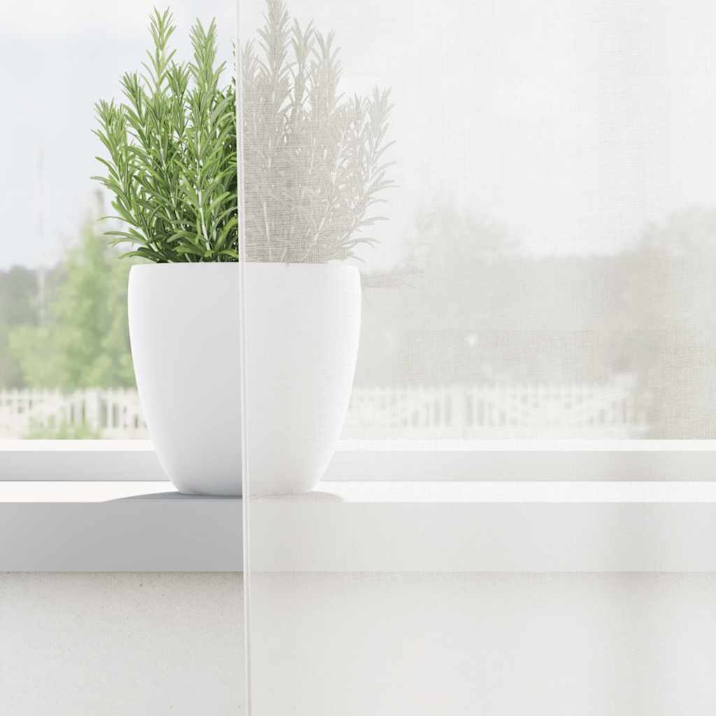 vidaXL 2 db fehér fátyolfüggönyök hurokkal 140x245 cm