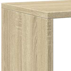 Knihovna dub sonoma 137,5 x 29 x 137,5 cm kompozitní dřevo - obrázek 8