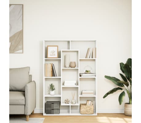 vidaXL Ormarić za knjige bijeli 102x29x143 cm konstruirano drvo