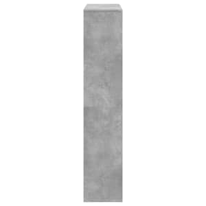 Knihovna betonově šedá 102 x 29 x 143 cm kompozitní dřevo - obrázek 6