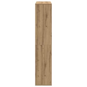 Knihovna dub artisan 102 x 29 x 143 cm kompozitní dřevo - obrázek 6