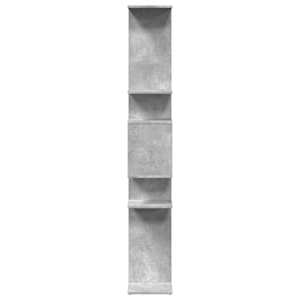 Knihovna betonově šedá 92 x 29 x 188 cm kompozitní dřevo - obrázek 6