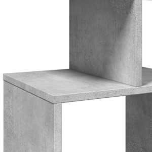 Knihovna betonově šedá 92 x 29 x 188 cm kompozitní dřevo - obrázek 9