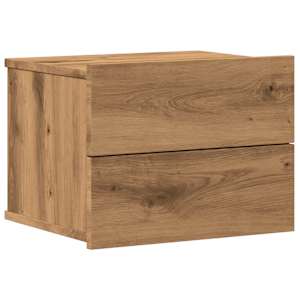 vidaXL Seinale kinnitatav &ouml;&ouml;kapp Artisan Oak 40x32x30 cm