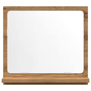 Koupelnová skříňka se zrcadlem dub artisan 40x11x37 cm kompozit - obrázek 4
