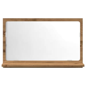 Koupelnová skříňka se zrcadlem dub artisan 60x11x37 cm kompozit - obrázek 4