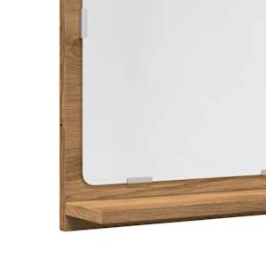 Koupelnová skříňka se zrcadlem dub artisan 60x11x37 cm kompozit - obrázek 7