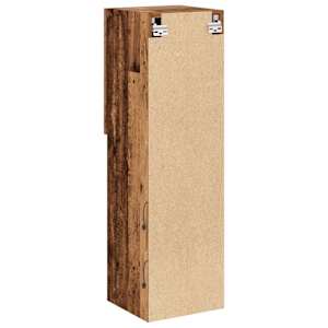 TV skříňka s LED osvětlením old wood 30,5 x 30 x 102 cm - obrázek 9