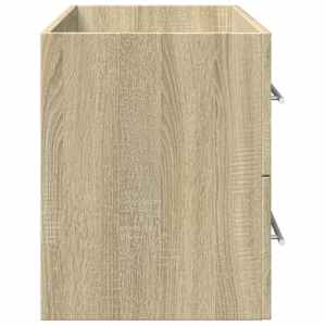 Skříňka pod umyvadlo dub sonoma 100 x 38,5 x 48 cm dřevotříska - obrázek 6