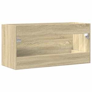 Skříňka pod umyvadlo dub sonoma 100 x 38,5 x 48 cm dřevotříska - obrázek 7