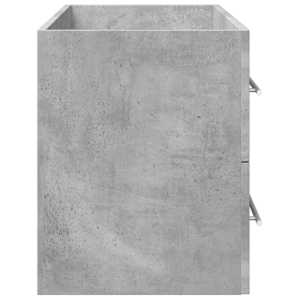 Skříňka pod umyvadlo betonově šedá 100x38,5x48 cm dřevotříska - obrázek 6