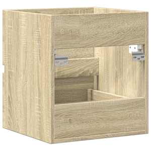 Skříňka pod umyvadlo dub sonoma 41x38,5x45 cm kompozitní dřevo - obrázek 7