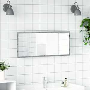 Koupelnové zrcadlo s LED šedé sonoma 100 x 8,5 x 37 cm kompozit - obrázek 4