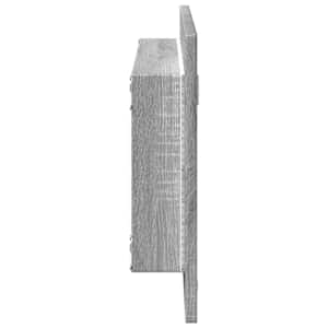 Koupelnové zrcadlo s LED šedé sonoma 100 x 8,5 x 37 cm kompozit - obrázek 7