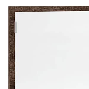 Koupelnové zrcadlo s LED hnědý dub 100 x 8,5 x 37 cm kompozit - obrázek 9