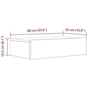 TV skříňka s LED osvětlením dub artisan 60 x 35 x 15,5 cm - obrázek 15