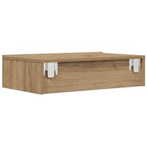 TV skříňka s LED osvětlením dub artisan 60 x 35 x 15,5 cm - obrázek 9