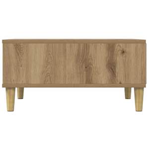 Konferenční stolek dub artisan 60 x 60 x 30 cm kompozitní dřevo - obrázek 5