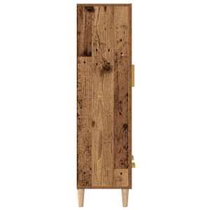 Highboard old wood 70 x 31 x 115 cm kompozitní dřevo - obrázek 5