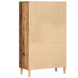 Highboard old wood 70 x 31 x 115 cm kompozitní dřevo - obrázek 6
