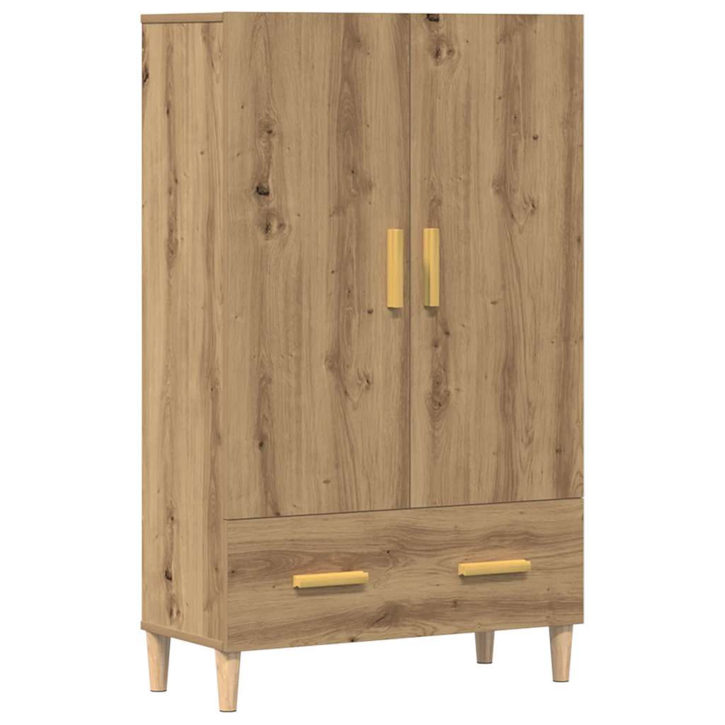 vidaXL Highboard Artisan Dub 70x31x115 cm Engineered Wood