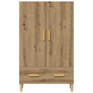 Komoda dub artisan 70 x 31 x 115 cm kompozitní dřevo - obrázek 3
