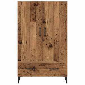 Highboard old wood 70 x 31 x 115 cm kompozitní dřevo - obrázek 3