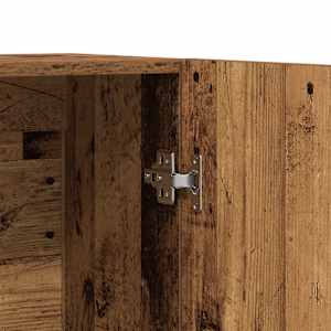 Highboard old wood 70 x 31 x 115 cm kompozitní dřevo - obrázek 7